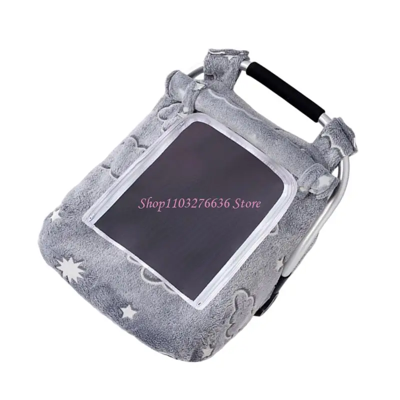 Funda asiento coche franela suave ajustable protección solar total - imagen 2