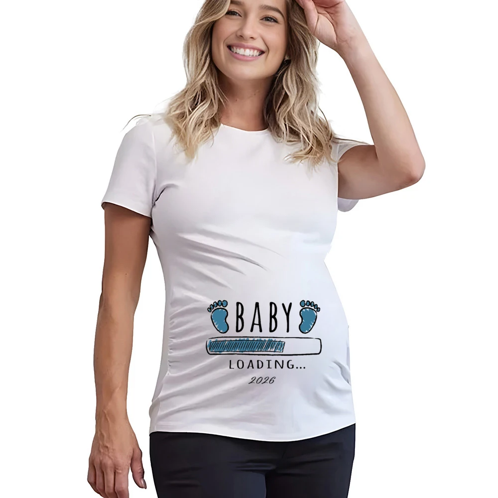 Camiseta de manga corta para embarazo – Original futura mamá - imagen 4