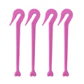 Purple 4Pcs