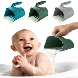 Taza champú rana para bebés - Protector ojos baño