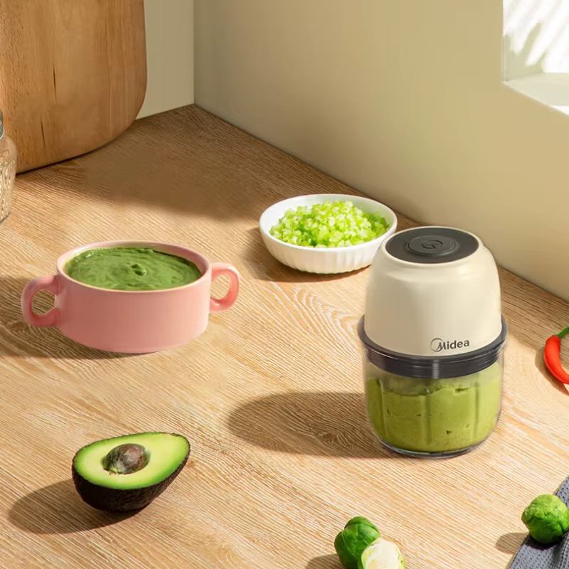 Picadora portátil para bebés – Vaso vidrio desmontable impermeable - imagen 5