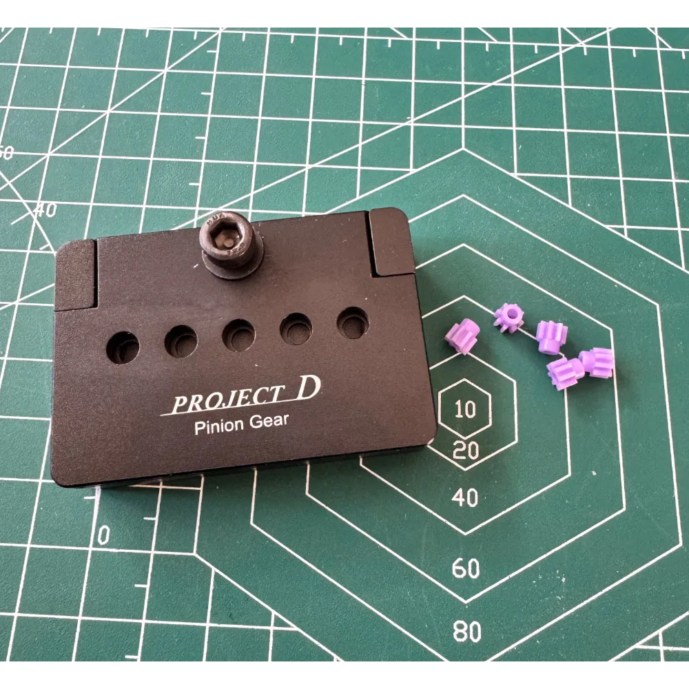 Mini herramienta 4wd infantil – Ajuste de piñón y espaciadores