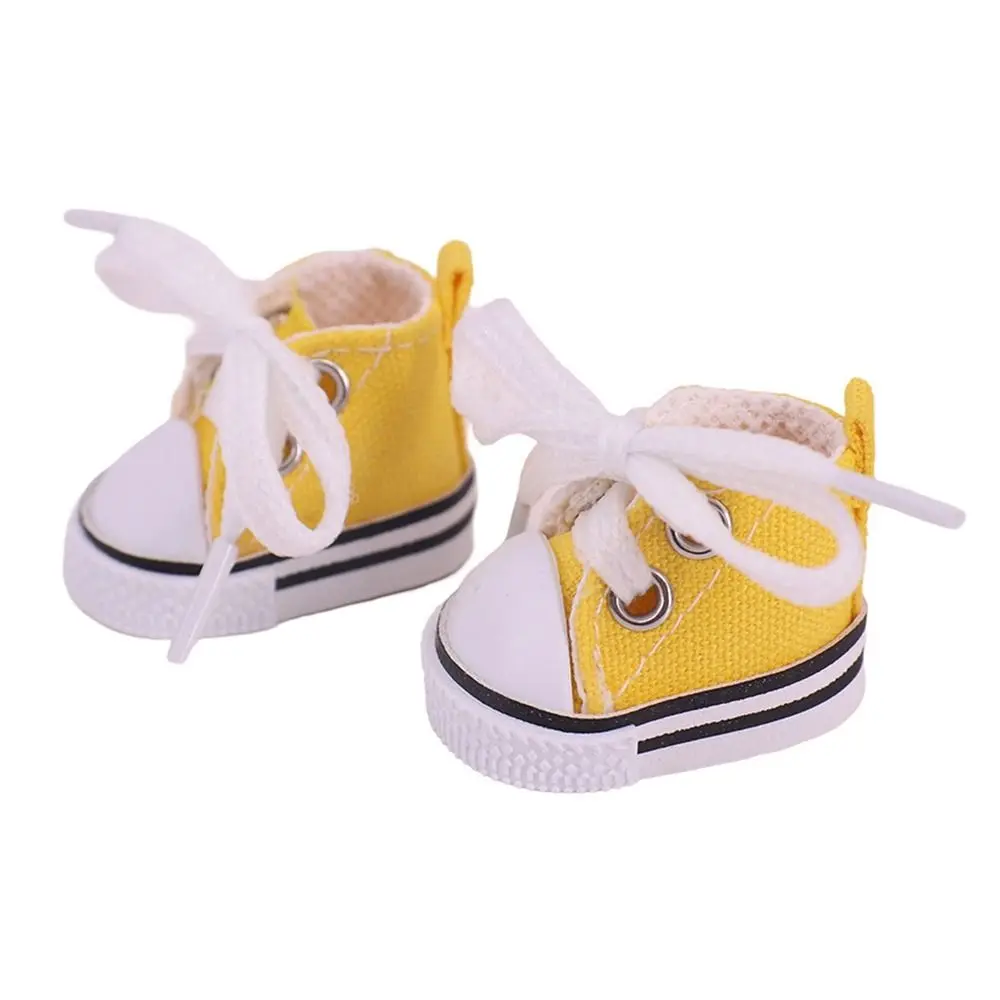 Para muñeca de algodón Labubu de 17CM, accesorios para zapatos deportivos, llavero, zapatos de lona con dijes, zapatos de cuero para muñecas, accesorios para muñecas DIY - imagen 5