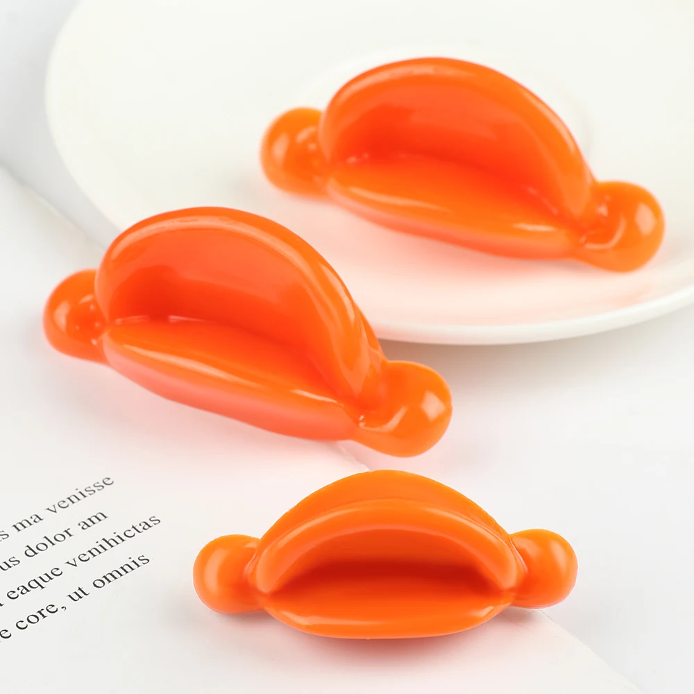 Muñeco de peluche de algodón con boca de seguridad de pato, juguete de punto hecho a mano, marionetas de animales, Accesorio para hacer muñecas, varios tamaños, 10 piezas - imagen 3