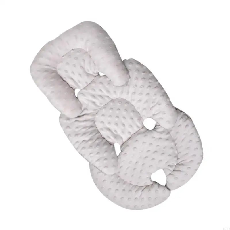 D7YD, almohadilla transpirable para cochecito bebé, cojín con respaldo puntos, cojín para asiento bebé, forro para para - imagen 5