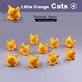 10pcs Orange Cats