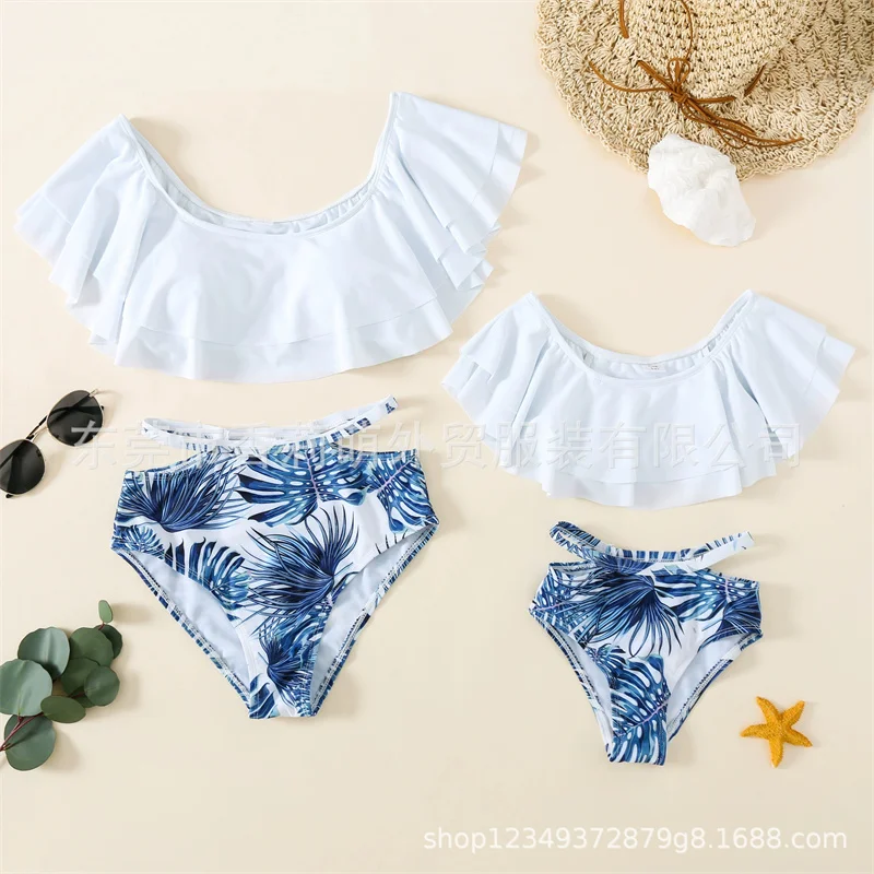 Conjunto traje de baño madre e hija – Ropa a juego familia verano - imagen 4