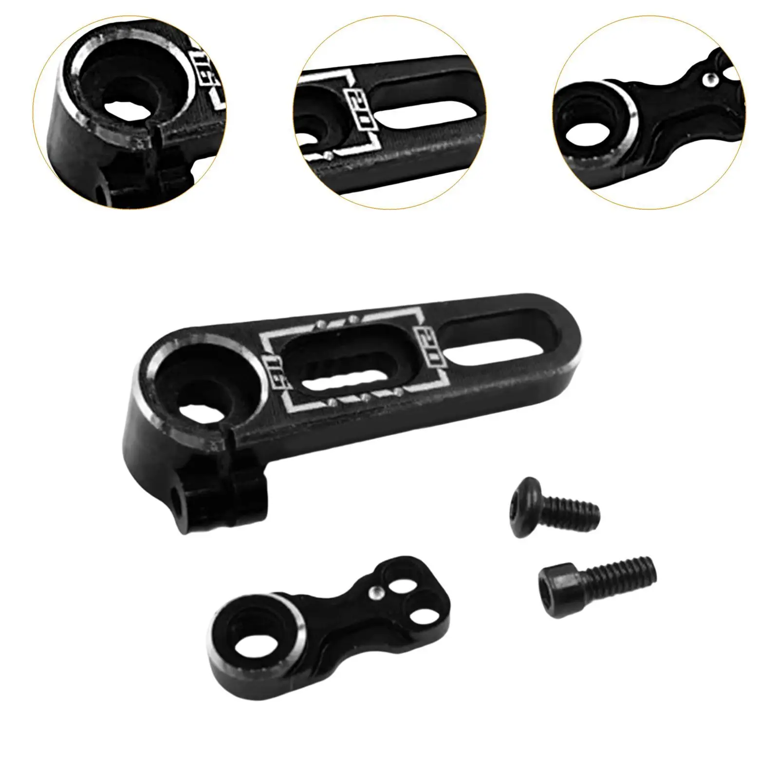 25T Servo Arm Steering Arm Easy Installation Sturdy RC Servo Model Accessories