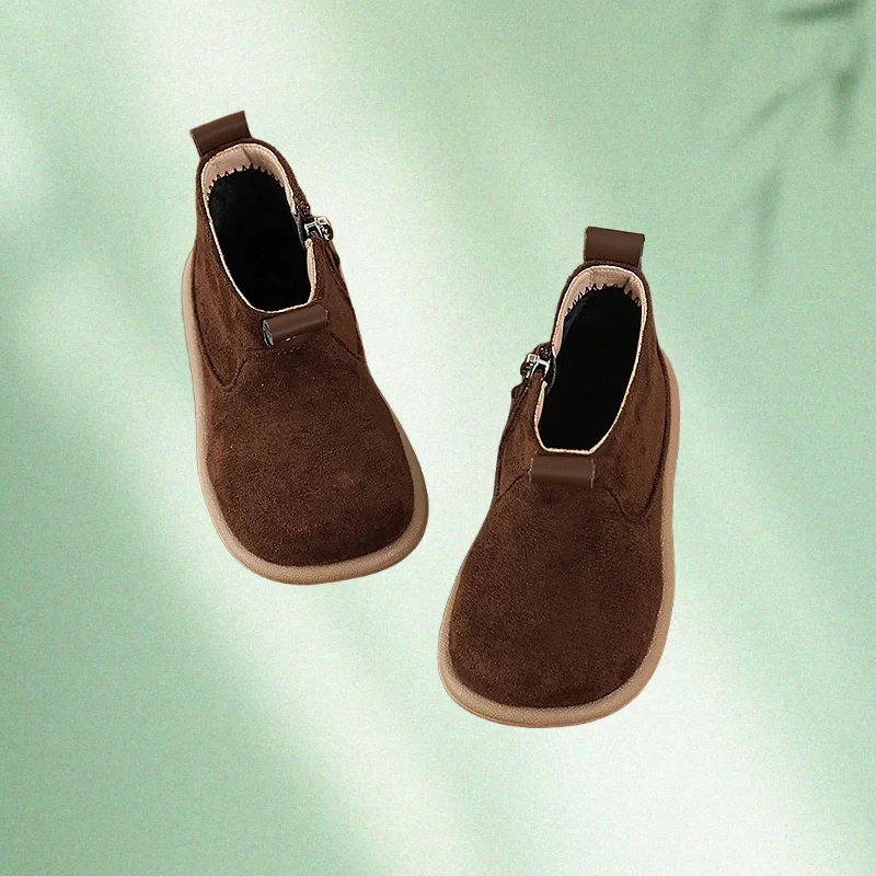 Botas de nieve infantiles con suela suave para otoño e invierno - imagen 2