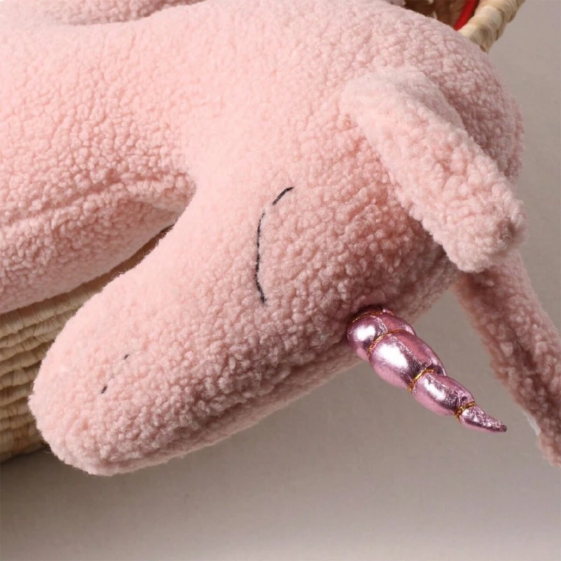 Almohada de caballo para sesión de fotos de recién nacido, cojín de unicornio para sesión de fotos de bebé, alfombrilla de estudio fotográfico infantil - imagen 4