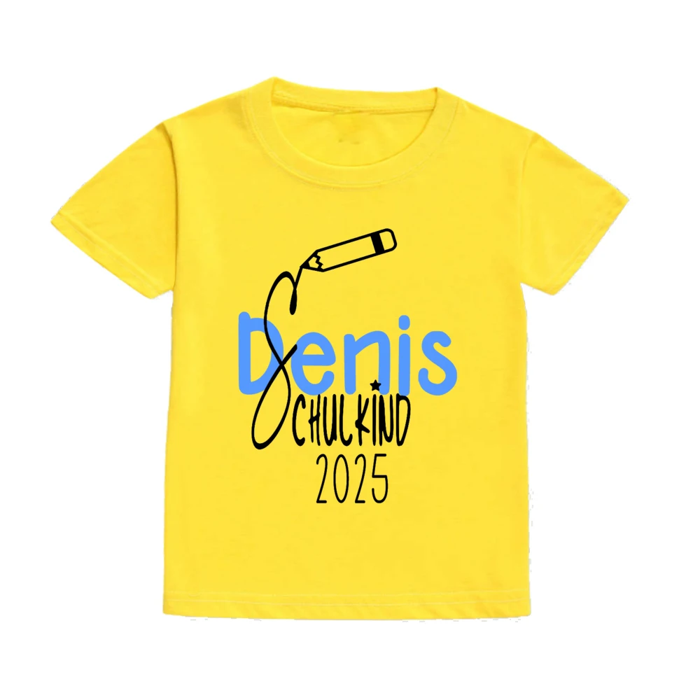 Camiseta personalizada para escuela, primer día de escuela con nombre, nombre del regalo del primer día de clases - imagen 5