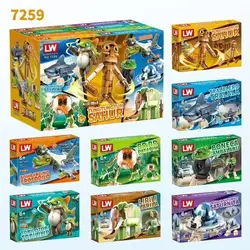 BricksToy Shark Figura de construcción para niños – Caja ciega