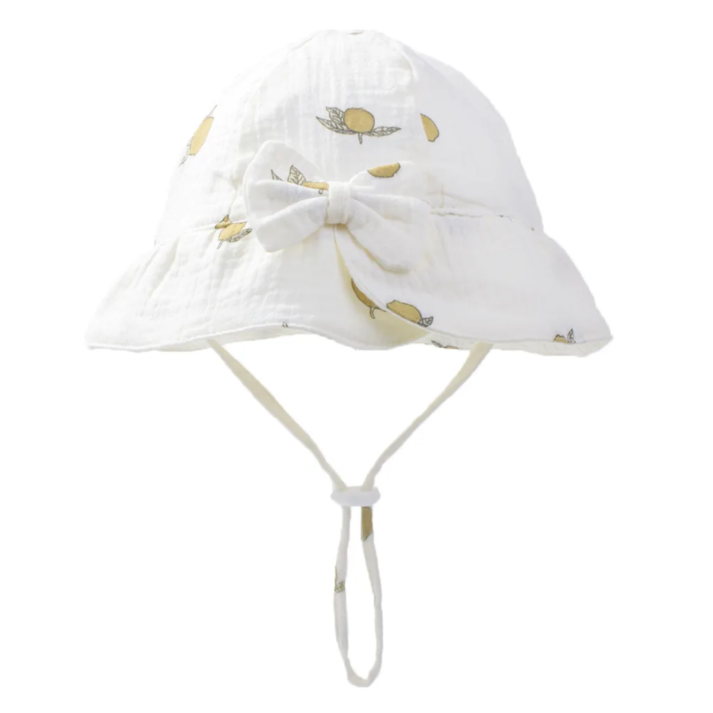 Sombrero pescador infantil de algodón transpirable estampado - imagen 2