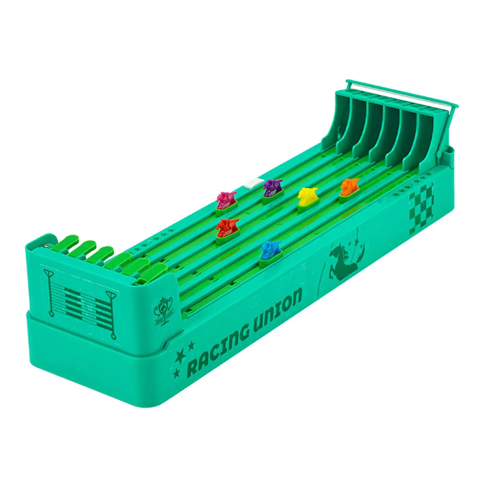 Desktop Horse Racing Game Funny with 6 Horse Novelty Toy Developmental Toy for Desk Game Adults and Kids Family Game Two Players
