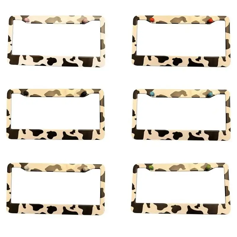 4 unids/set perno decorativo para matrícula de coche soporte para matrícula de motocicleta juego de pernos de sujeción de tornillo adecuado para la mayoría de los vehículos - imagen 5