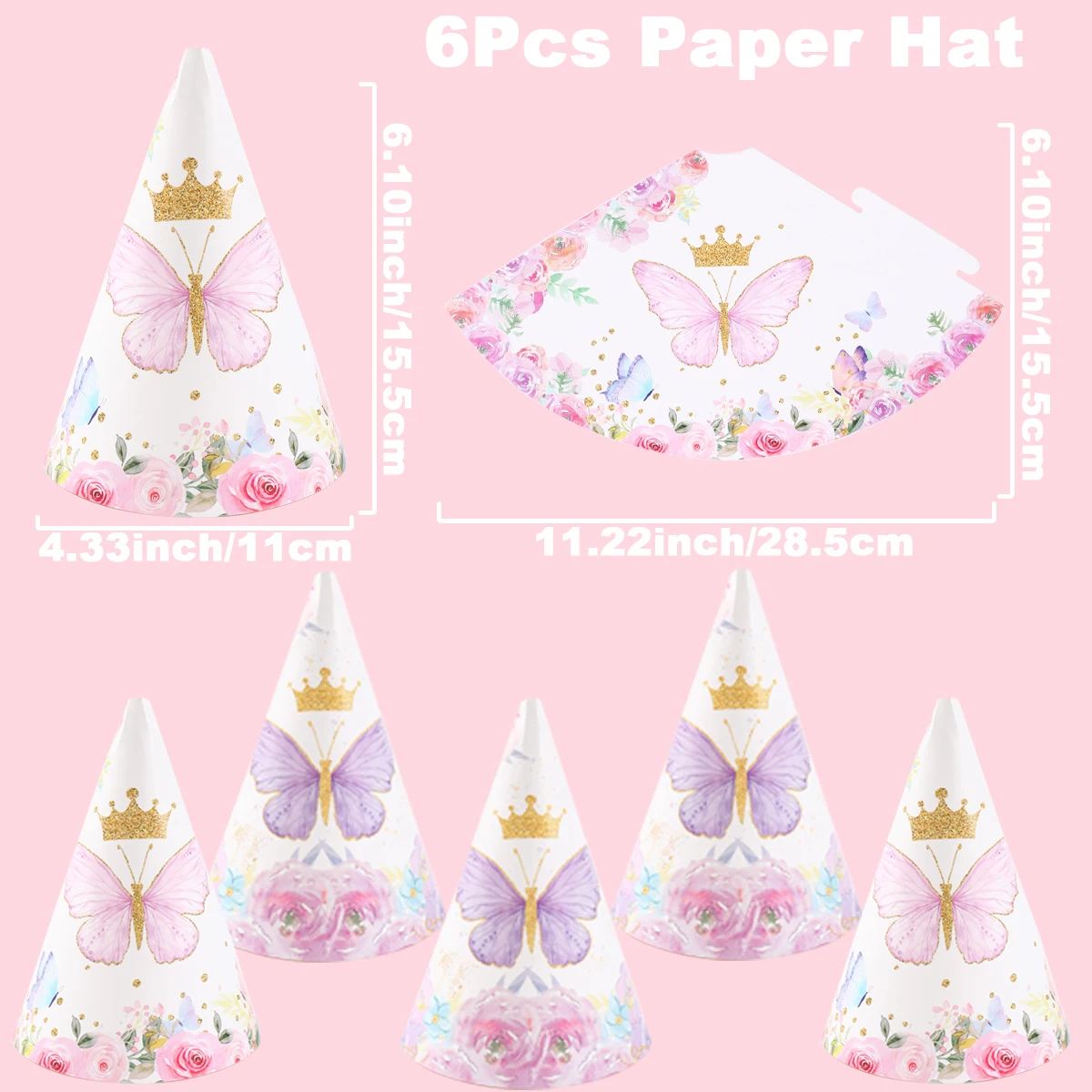6pcs hat