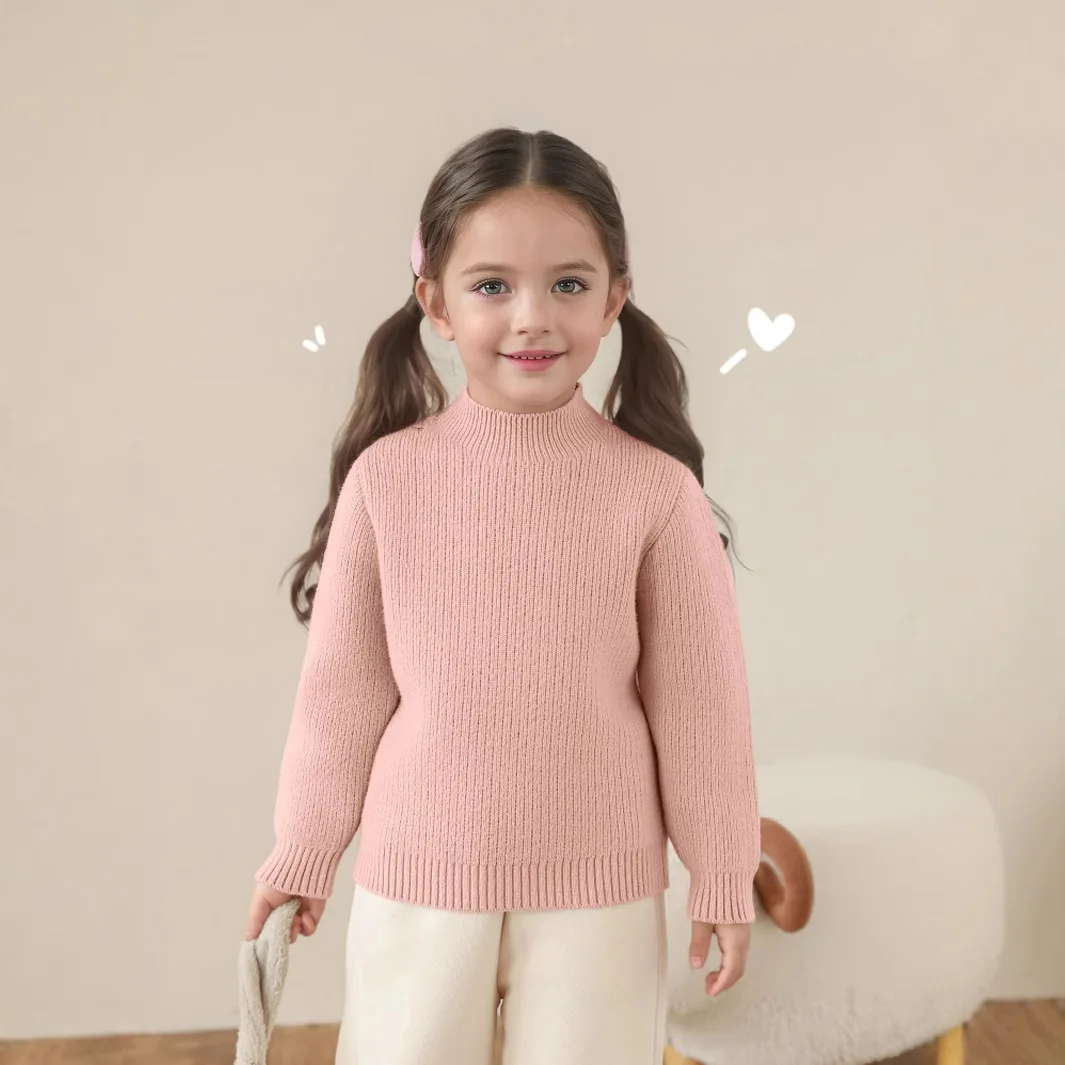 Jersey de terciopelo cálido suave elegante niña - imagen 4