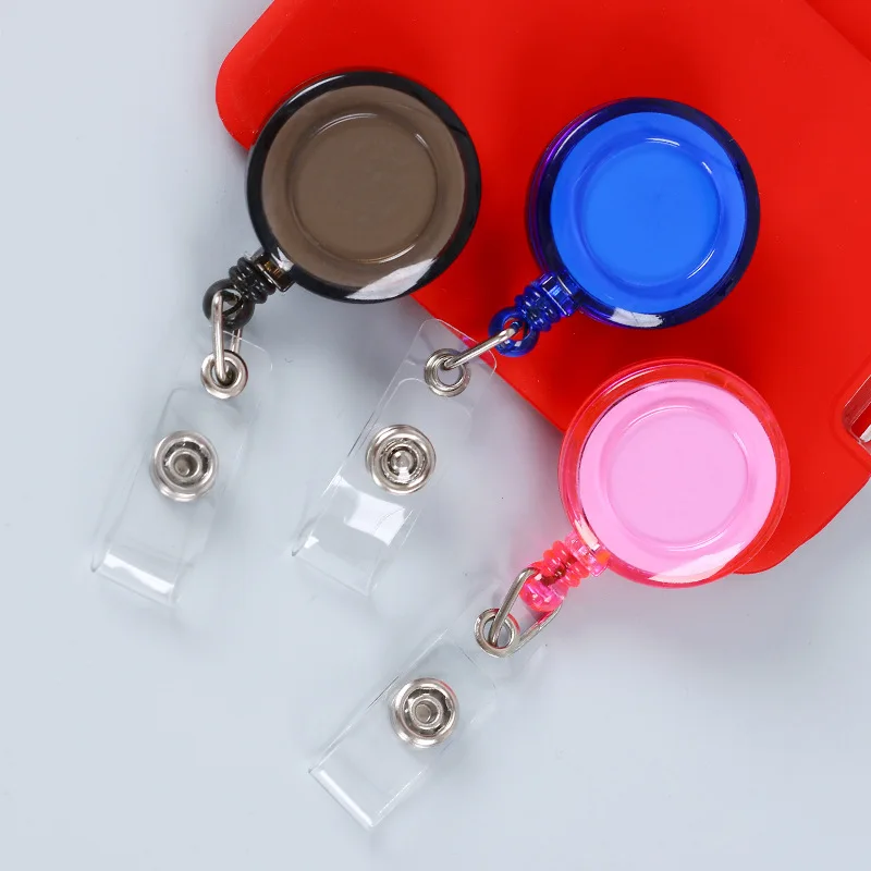 5 unids/set titular de la tarjeta de identificación insignia de enfermera carrete nombre insignia llavero retráctil cordones soporte de tarjeta de identificación suministros escolares de enfermería - imagen 2