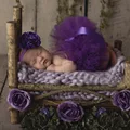 Purple Skirt Set