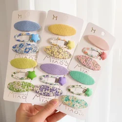 Horquillas florales para bebé - Clips laterales de peinado