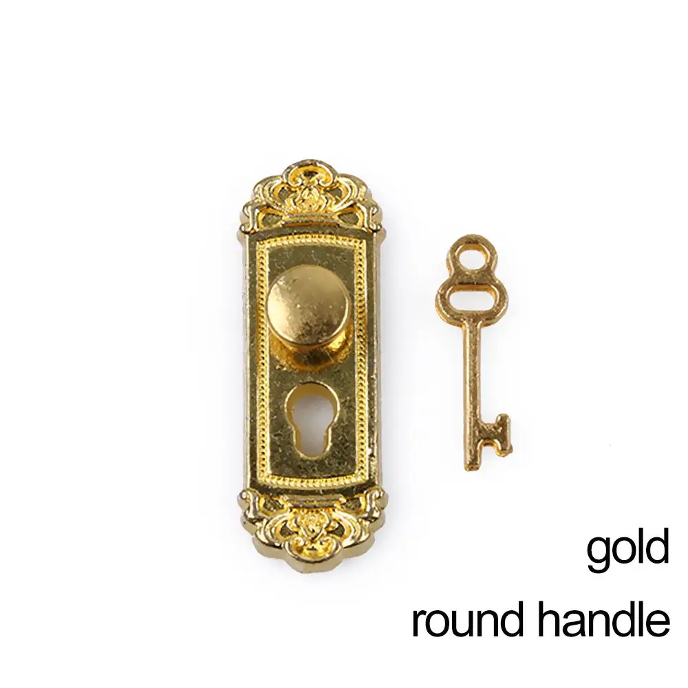 gold-round handle
