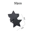 50PCS BLACK