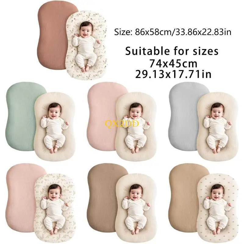 Funda ajustada para cambiador de bebé recién nacido - suave y cómoda - imagen 5