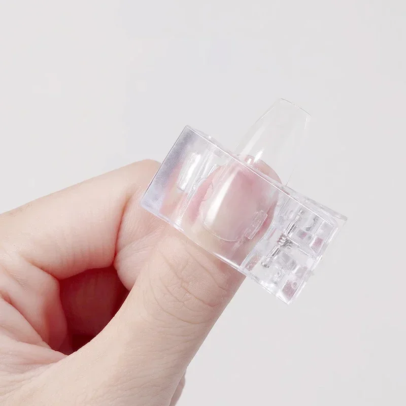 Abrazaderas de extensión de uñas para dedo, 5/10 Uds., Clip acrílico para uñas, constructor LED, formas de uñas, herramientas de manicura artística - imagen 4