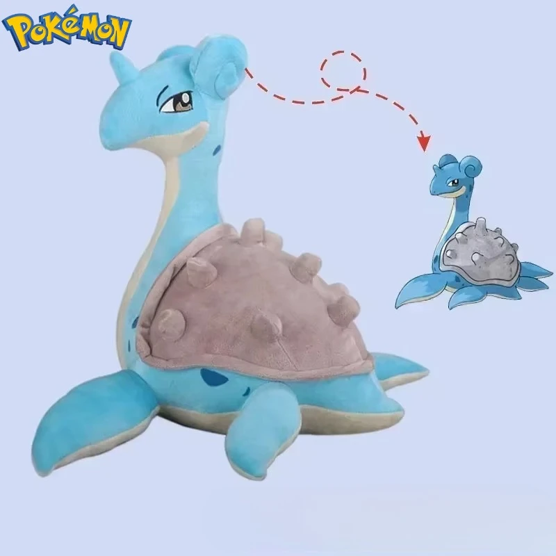 Peluche Pokémon Lapras – ropa sin relleno con conchas de cuero - imagen 4