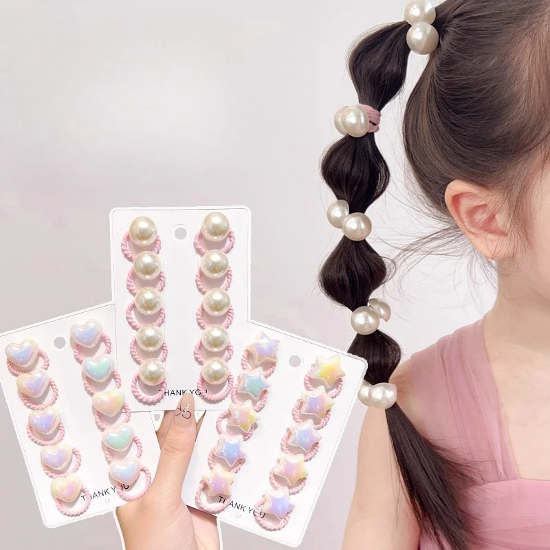 Diademas con lazo de corazón para niña - imagen 5