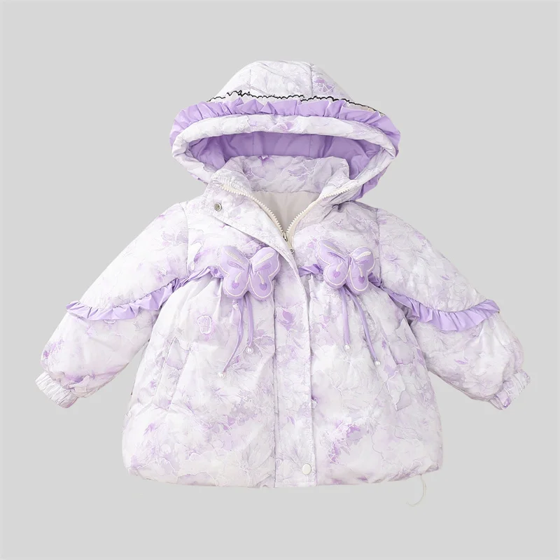 Plumífero impermeable acolchado con capucha para niño - imagen 3