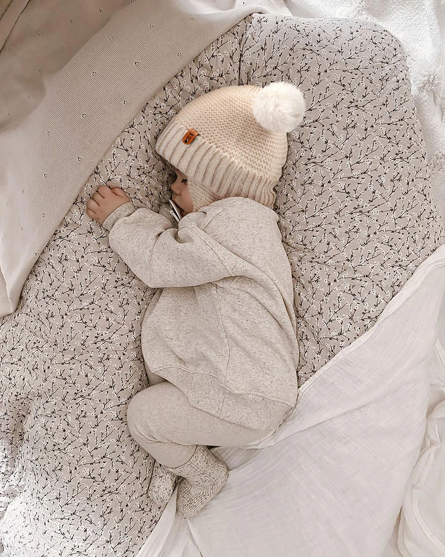 Gorro de invierno para bebé, gorro a prueba de viento para niño pequeño, bonitos gorros tejidos con pompón, gorros para recién nacidos, gorro cálido para exteriores, accesorios para niños de 0 a 12 meses - imagen 5