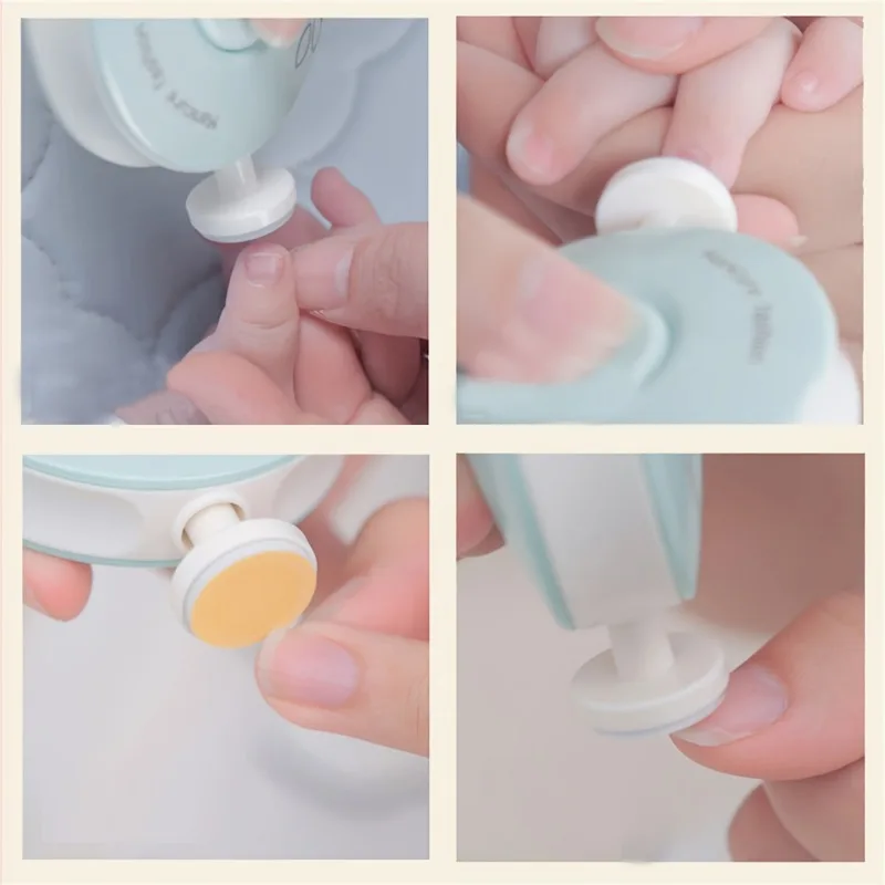 Cortauñas eléctrico para bebés con lima de uñas – Kit cuidado infantil - imagen 4