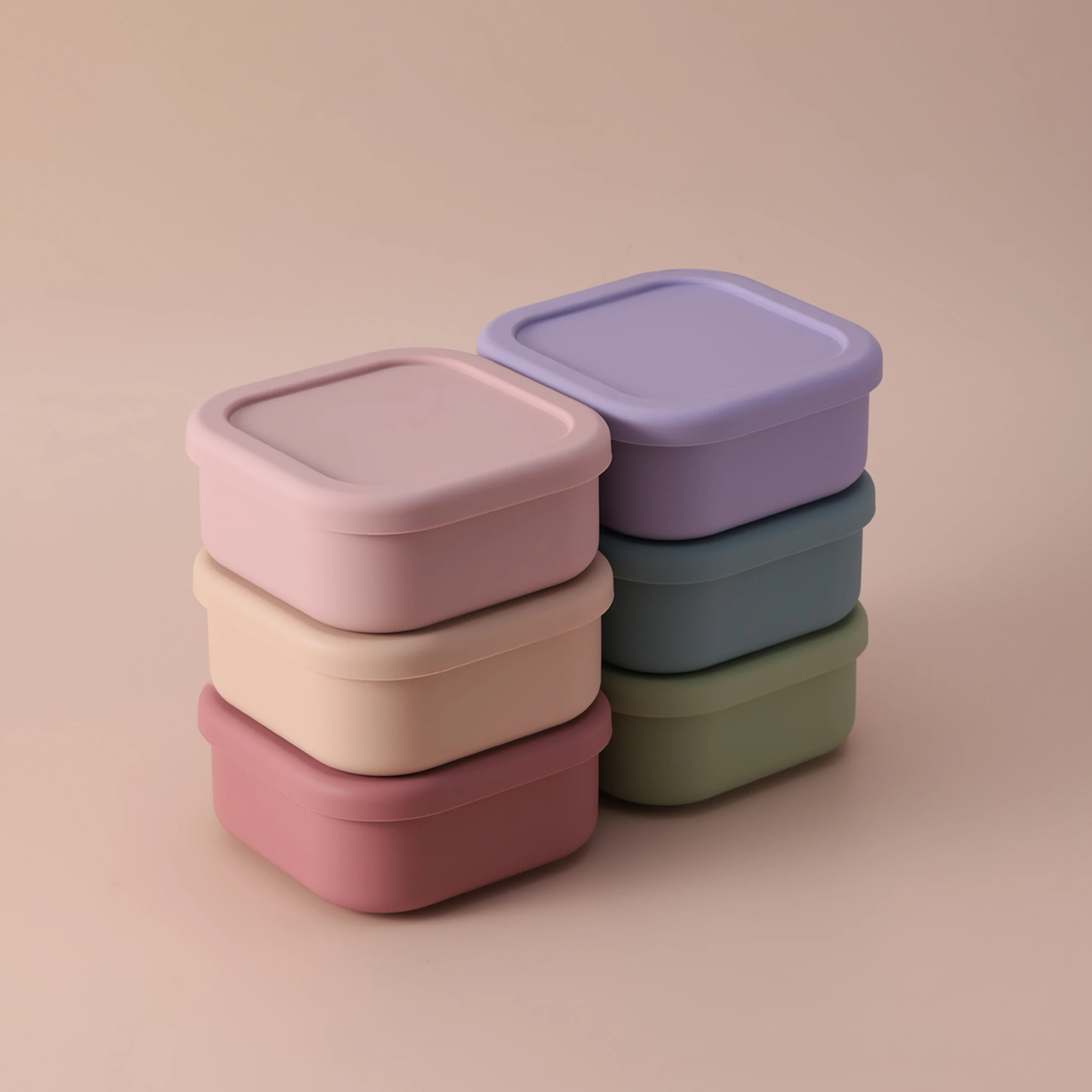 Fiambrera infantil de silicona sin BPA apta para microondas - imagen 3