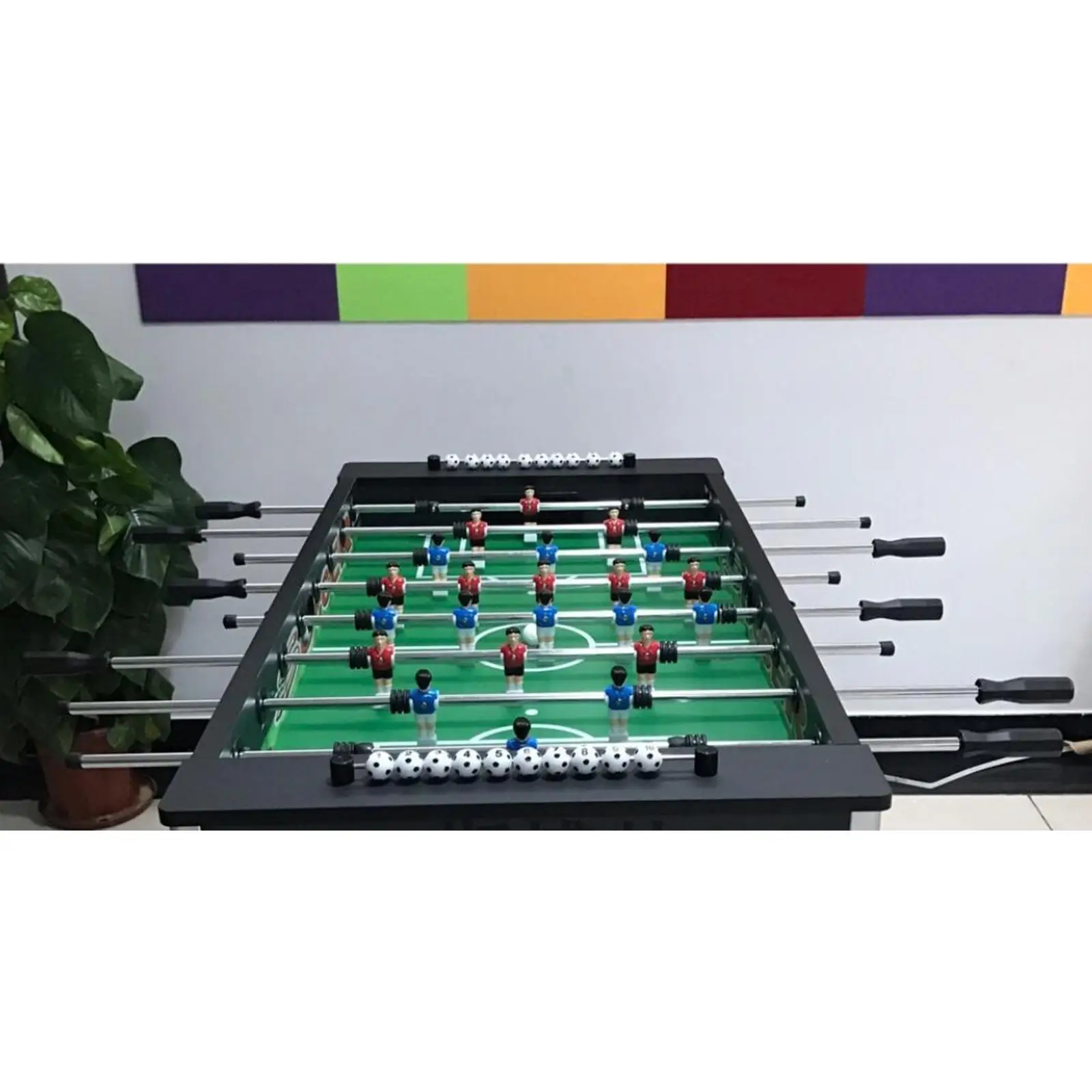 8 Pcs Foosball Handle Grips 5/8 inch Foosball Rods Black Replacement