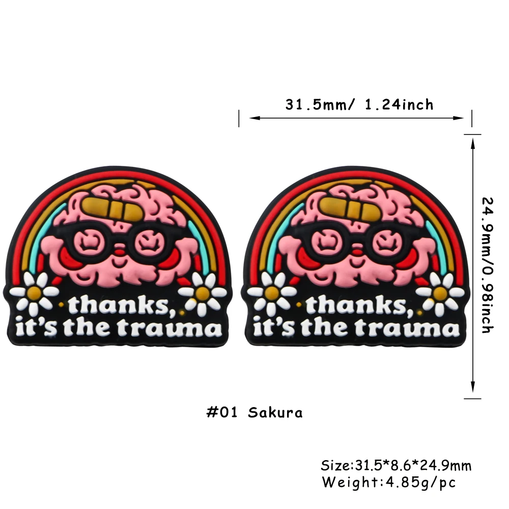 Cuentas focales de silicona estereoscópicas para fabricación de llaveros, pulsera, productos hechos a mano, mono, pingüino, Navidad, 5/10 piezas - imagen 5