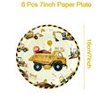 8pcs 7inch plate