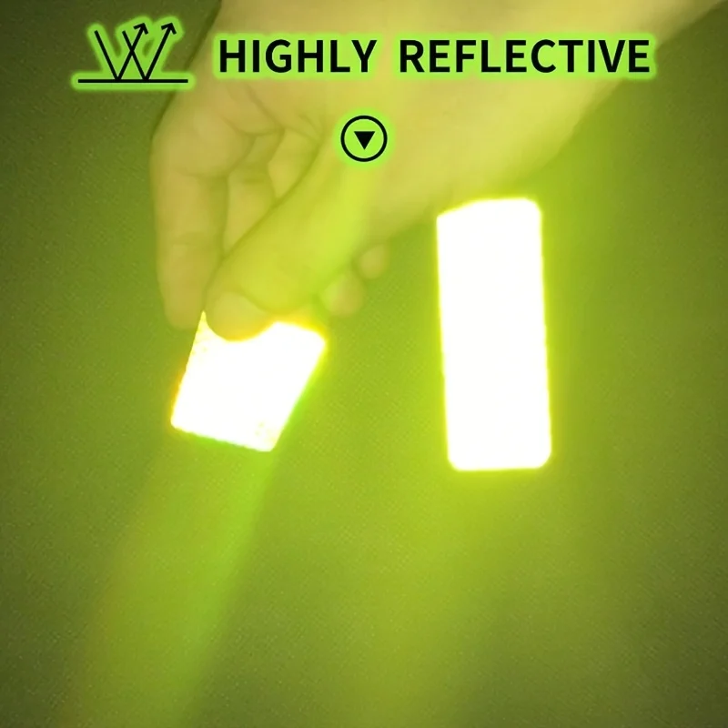 Pegatinas reflectantes para bici infantil – Amarillo verde fluorescente