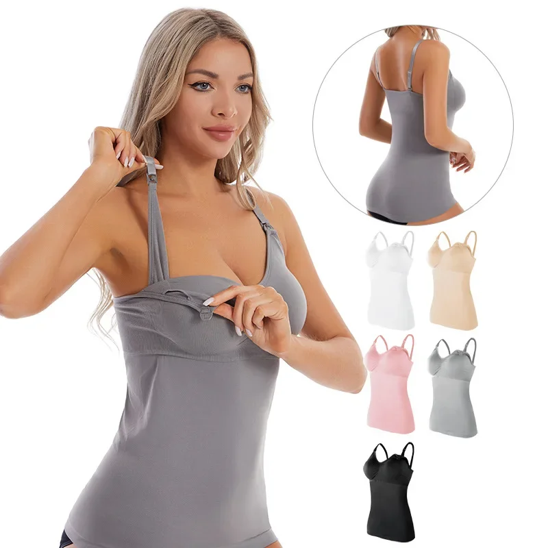 Camisola de maternidad con sujetador incorporado - lactancia - imagen 2