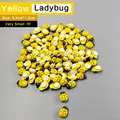 100pc Yellow Ladybug