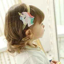 Diadema unicornio bebé suave ajustable – Accesorio pelo princesa niña