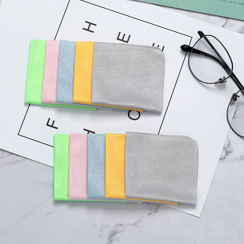 Paño para lentes de microfibra de ante premium |   Ultra Suave para Gafas/Teléfono/Cámara |   Antiarañazos y secado rápido |   Ecológico, sin desprendimiento - imagen 2