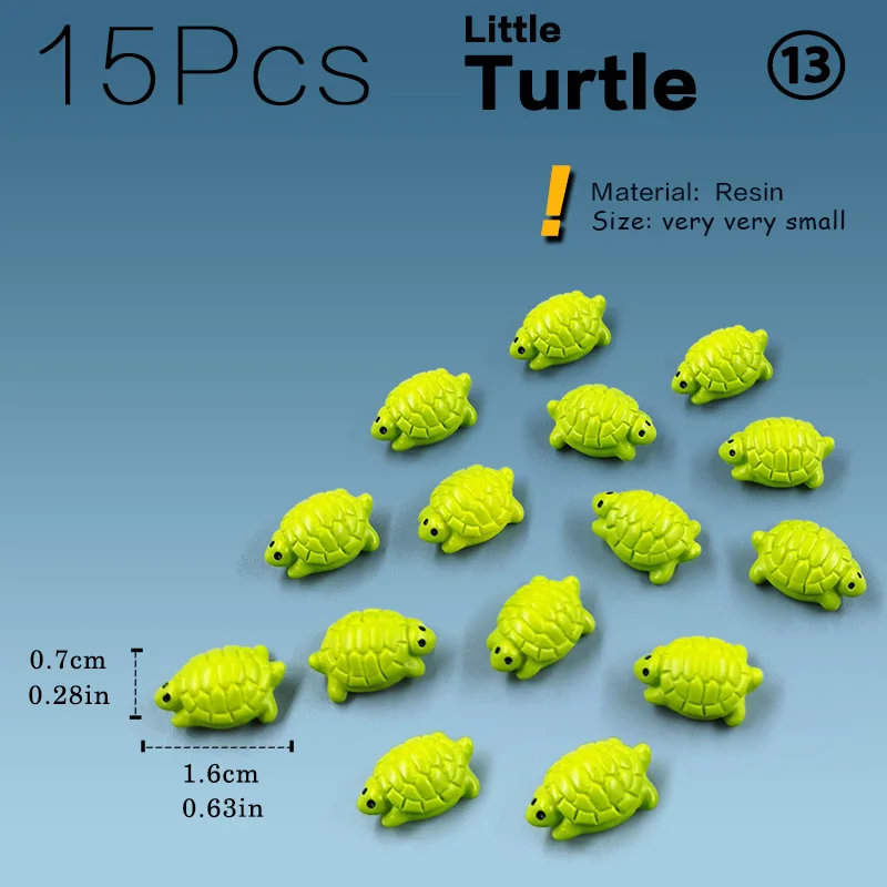 15pcs Turtles