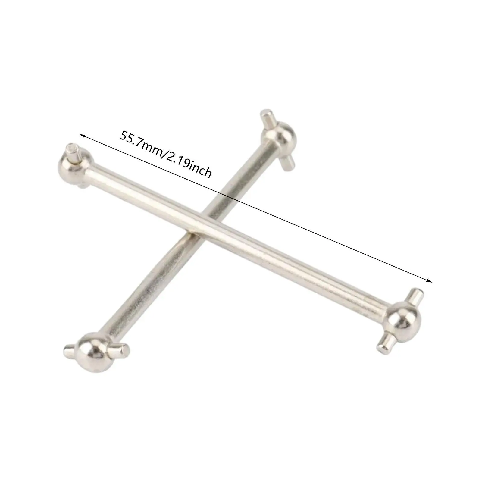 2 Pieces Rear Dog Bone Set Version Toy Car Parts Professional Upgrade Spare Part RC Car Accessory Spare Parts DIY Accessories