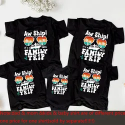 Camisas familiares padre e hijo Aw Ship – Estilo Crucero