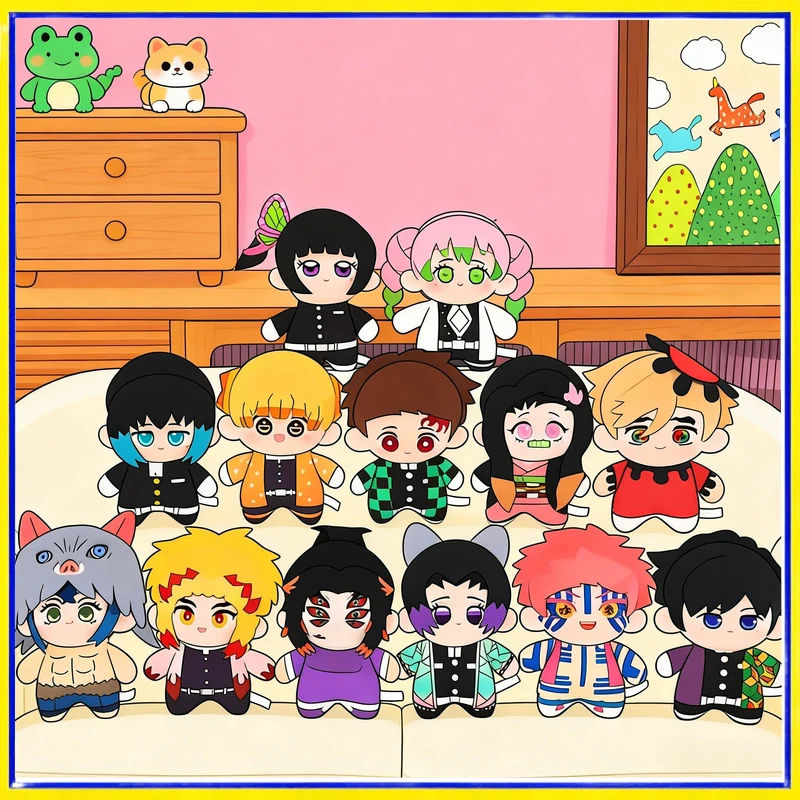 Peluches Demon Slayer – Muñecos coleccionables de anime para niños - imagen 4