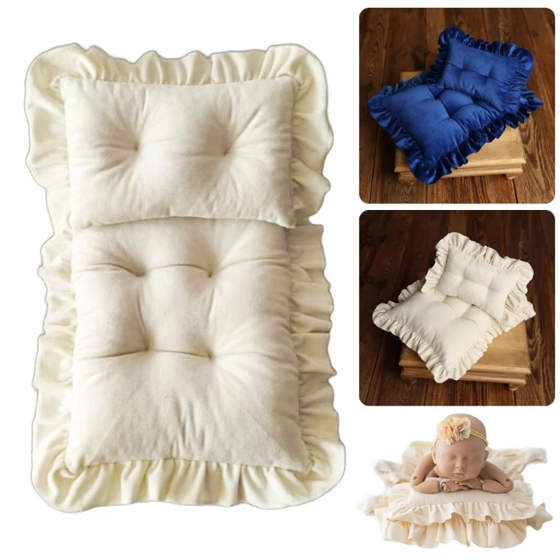 Accesorio de fotografía para recién nacidos, tapete de juego suave y seguro para bebés con diseños encantadores - imagen 2