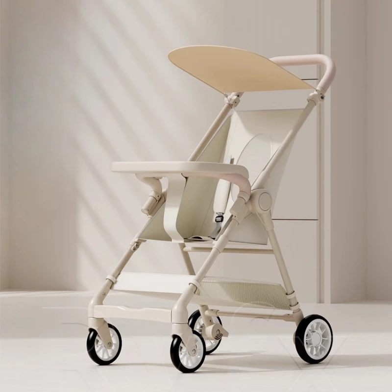 Carrito de paseo ultraligero con suspensión y ruedas pivotantes - imagen 5