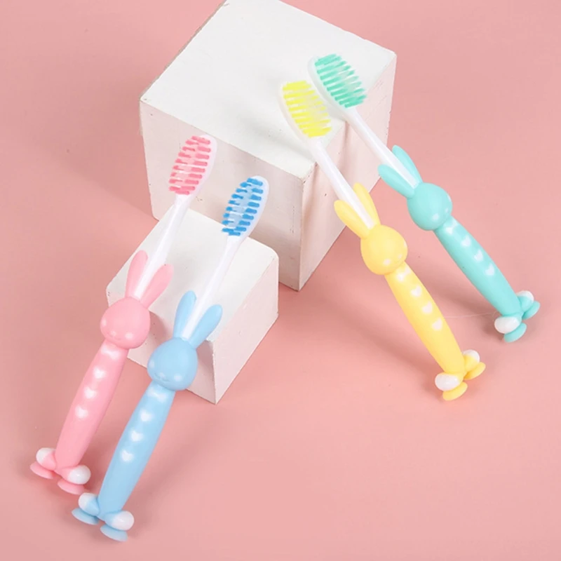 Cepillo dental infantil cerdas suaves para niños - imagen 3