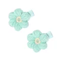 2pcs blue hairpins
